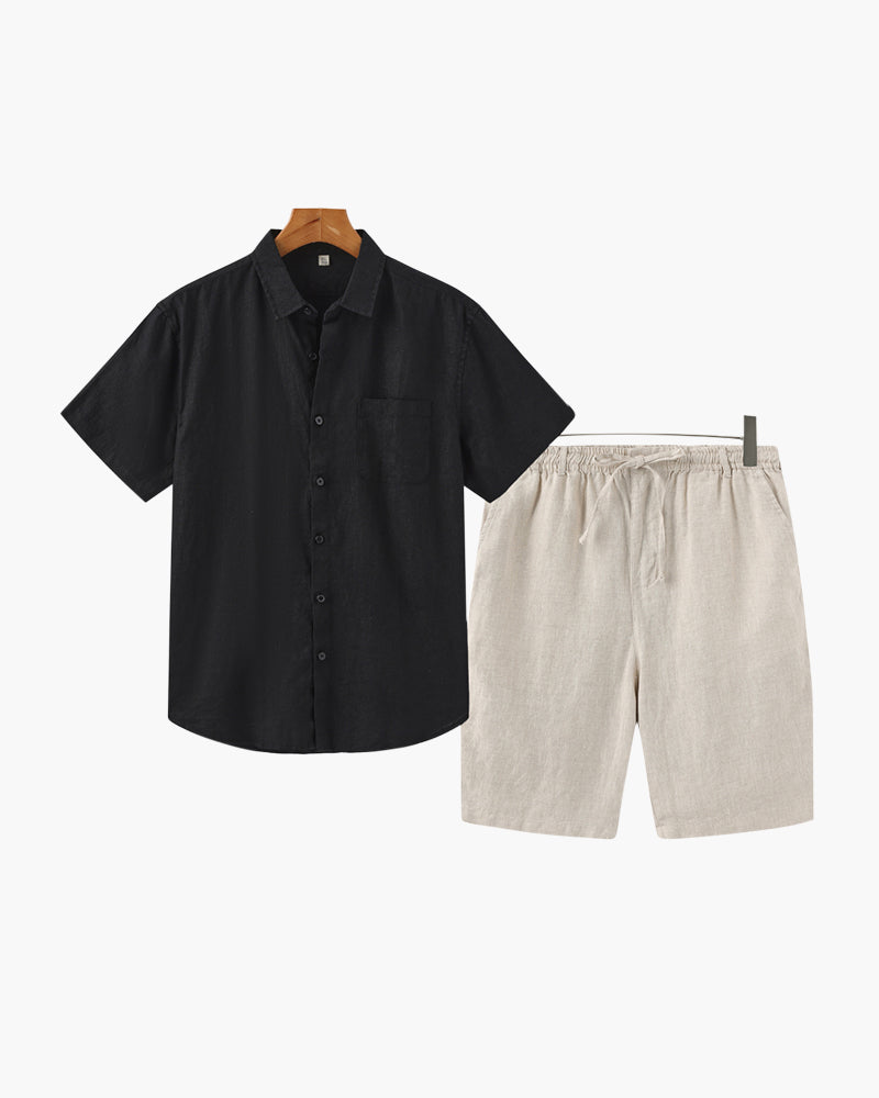 Completo in Lino (con Shorts)
