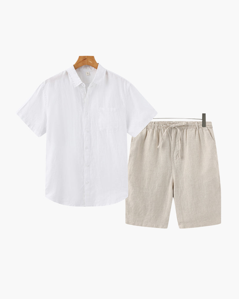 Completo in Lino (con Shorts)