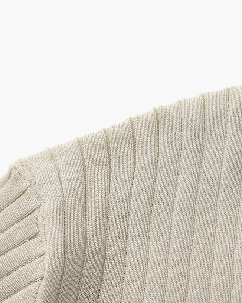 Polo Premium in Maglia a Coste