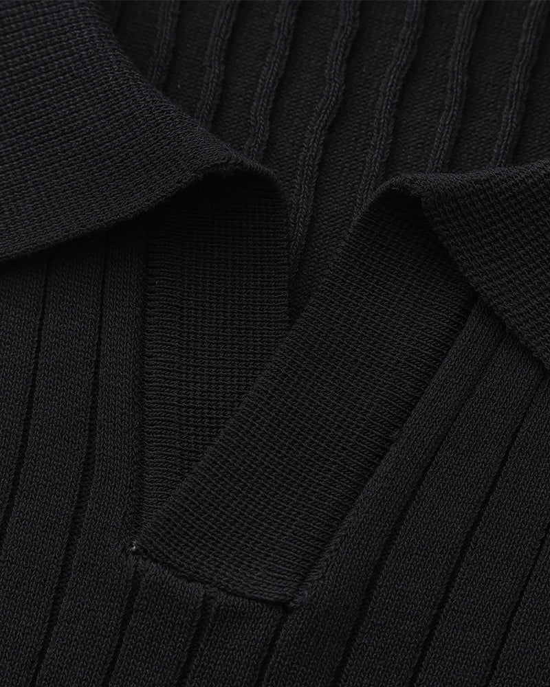 Polo Premium in Maglia a Coste