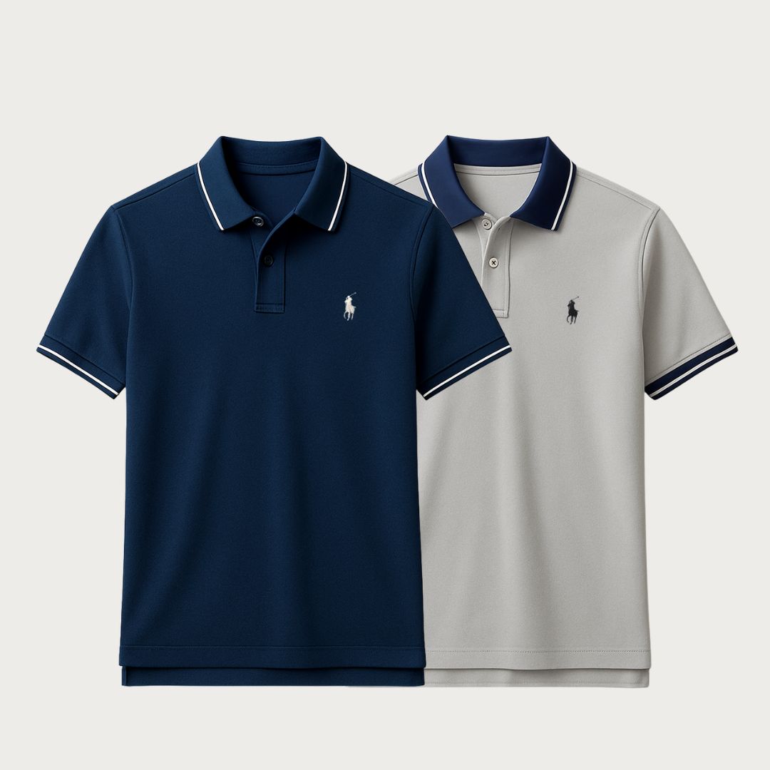 Premium Polo Shirt – Acquista 1, Ricevi 1 GRATIS + Orologio