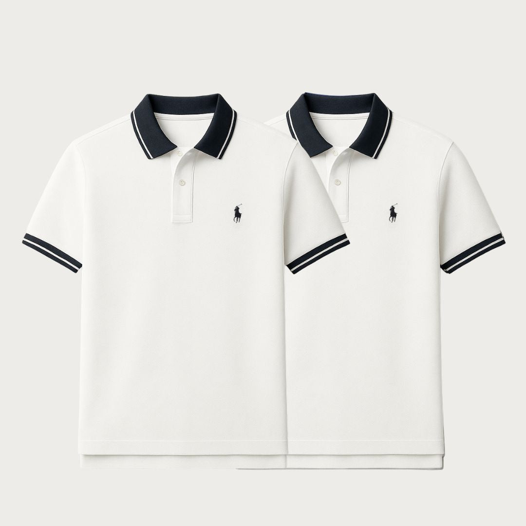 Premium Polo Shirt – Acquista 1, Ricevi 1 GRATIS + Orologio