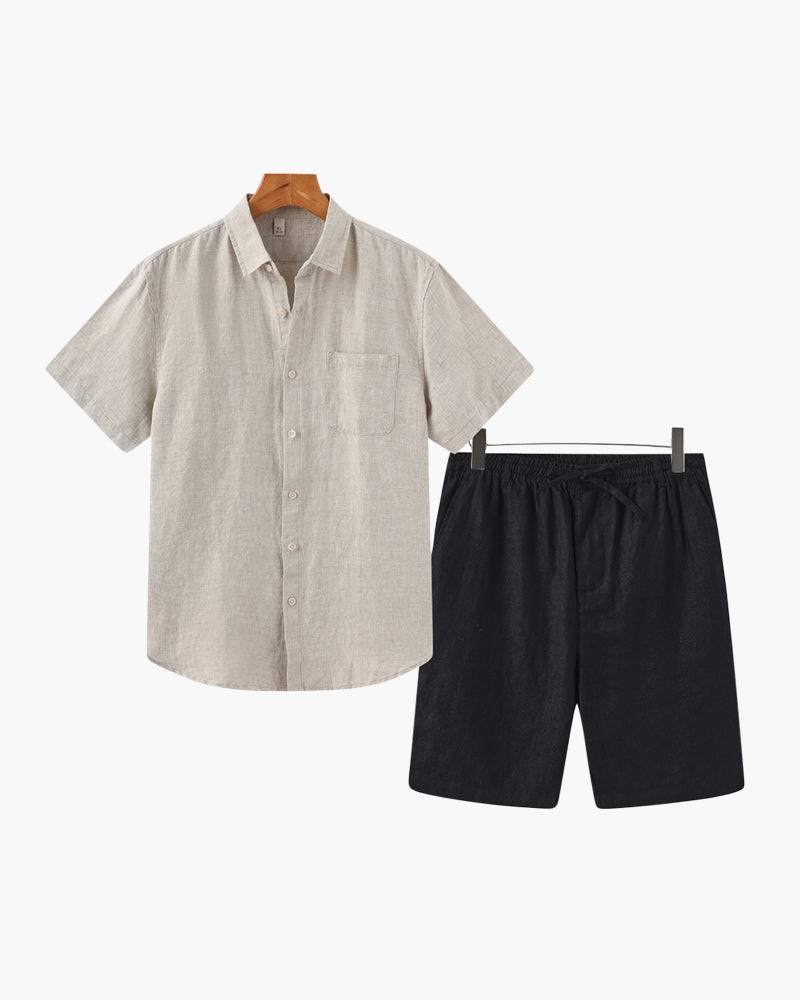 Completo in Lino (con Shorts)