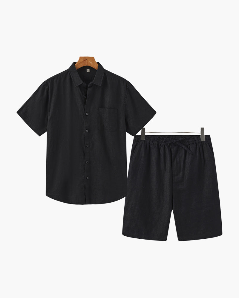 Completo in Lino (con Shorts)