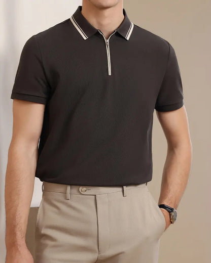 La Polo Ridgeway con Mezza Zip