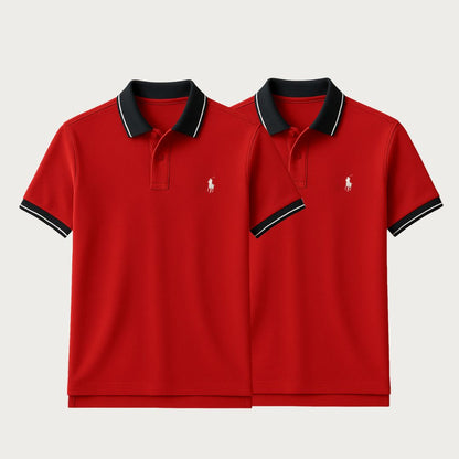 Premium Polo Shirt – Acquista 1, Ricevi 1 GRATIS + Orologio