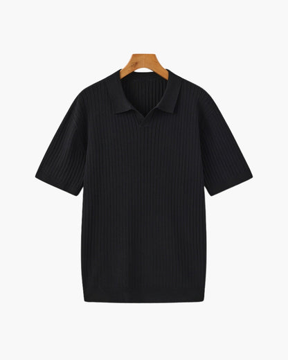 Polo Premium in Maglia a Coste