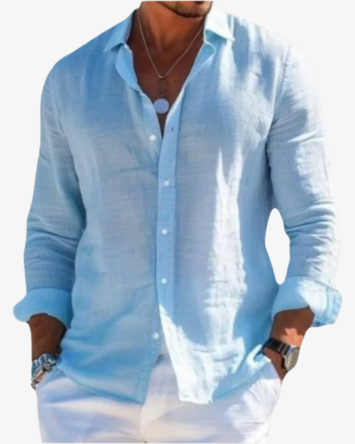 Camicia in Lino Signature