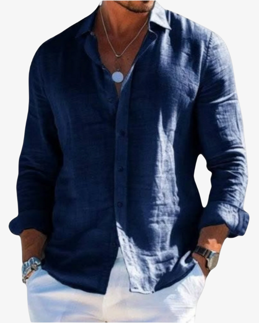 Camicia in Lino Signature