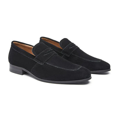 Mocassini in suede