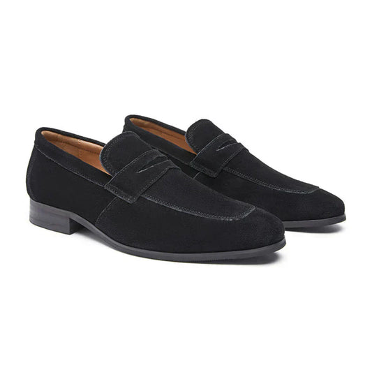 Mocassini in suede