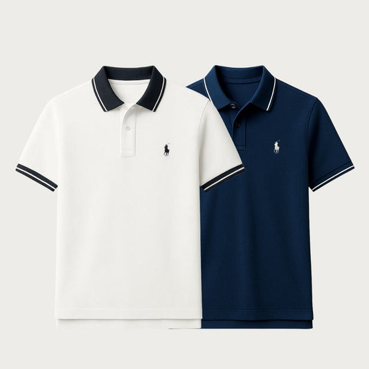 Premium Polo Shirt – Acquista 1, Ricevi 1 GRATIS + Orologio