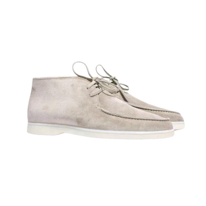 Scarpe in suede con lacci