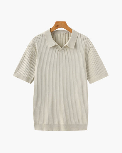 Polo Premium in Maglia a Coste
