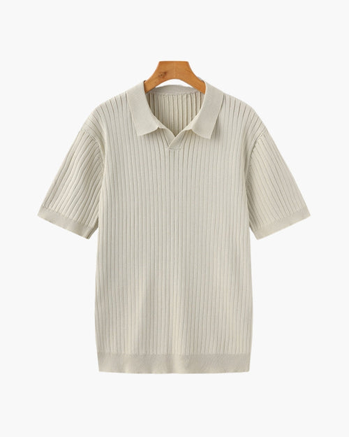 Polo Premium in Maglia a Coste