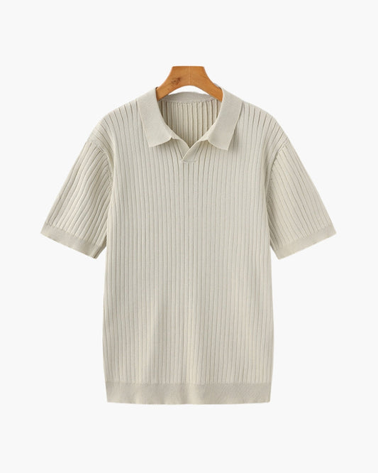 Polo Premium in Maglia a Coste