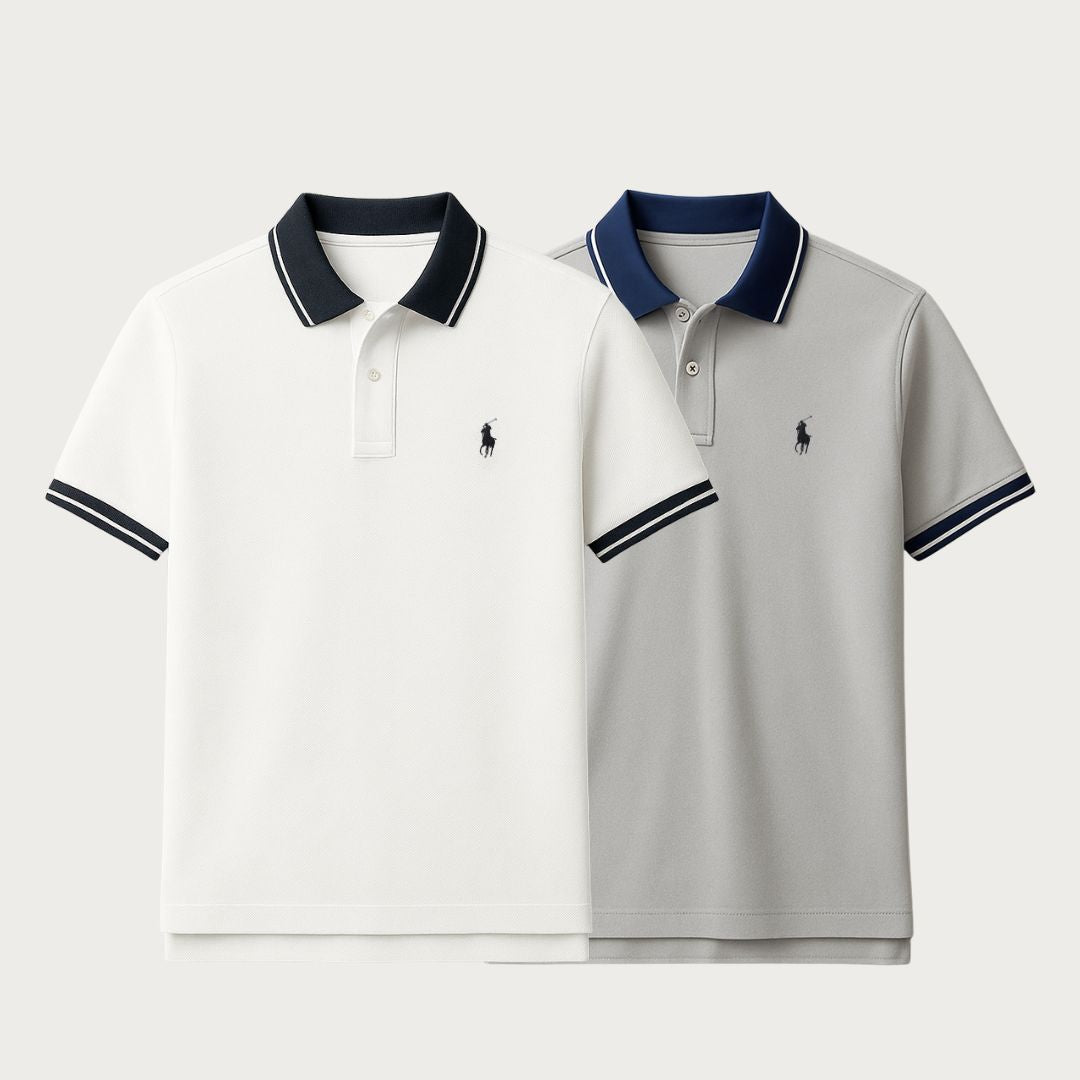 Premium Polo Shirt – Acquista 1, Ricevi 1 GRATIS + Orologio