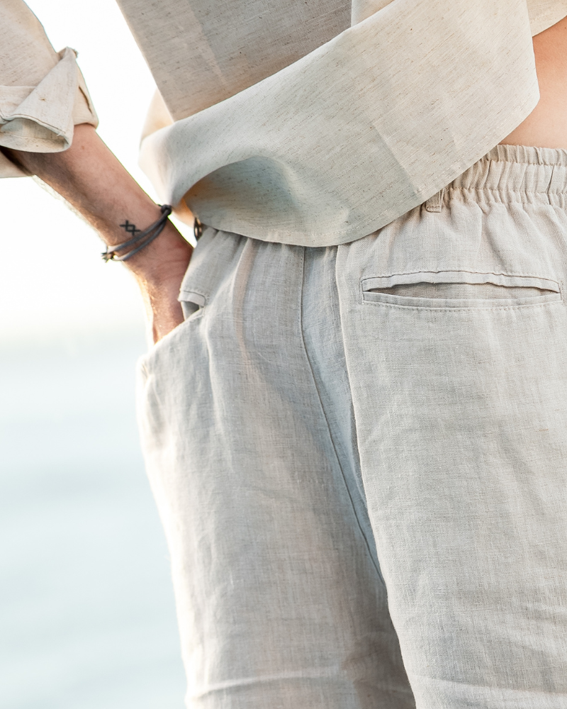 Casablanca – Shorts in Lino Premium