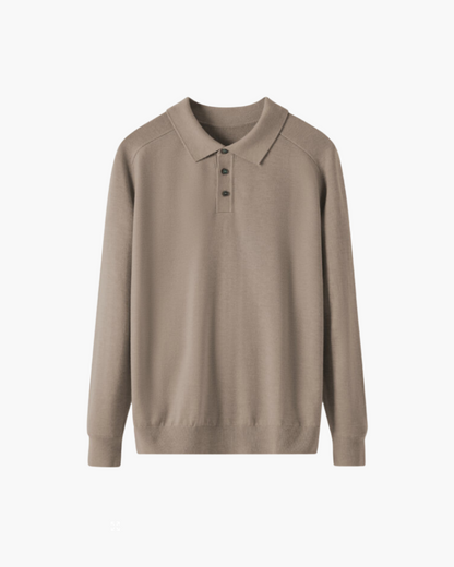 Polo in 100% Lana Pregiata