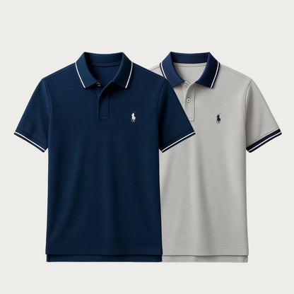 Premium Polo Shirt – Acquista 1, Ricevi 1 GRATIS + Orologio