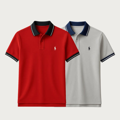 Premium Polo Shirt – Acquista 1, Ricevi 1 GRATIS + Orologio