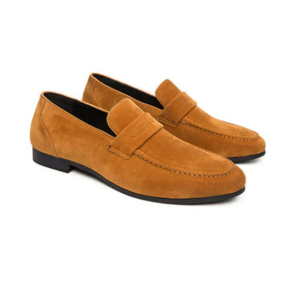 Mocassini in suede