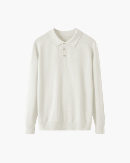 Polo in 100% Lana Pregiata