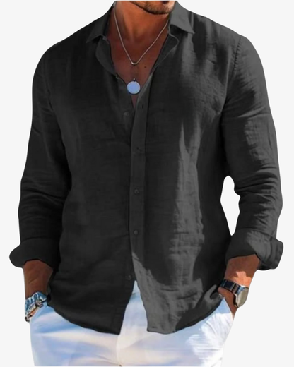 Camicia in Lino Signature
