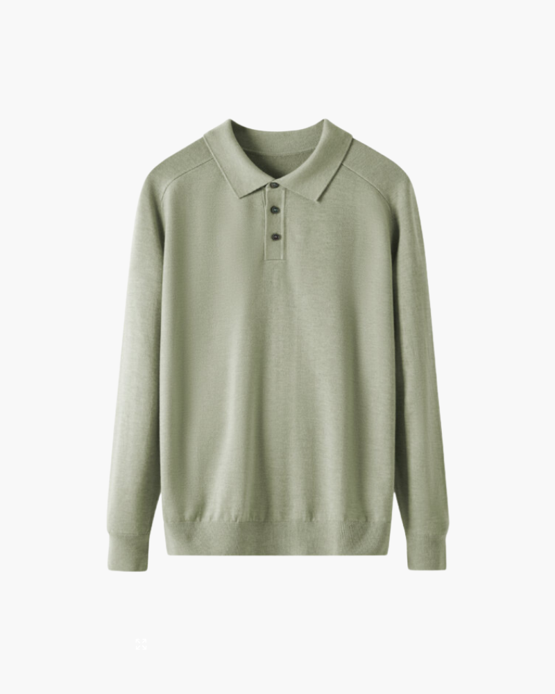 Polo in 100% Lana Pregiata