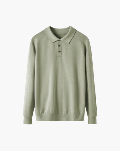 Polo in 100% Lana Pregiata
