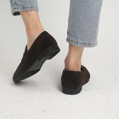Mocassini in suede