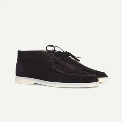 Scarpe in suede con lacci