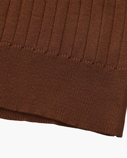Polo Premium in Maglia a Coste