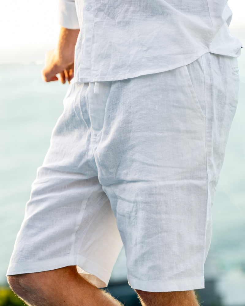 Casablanca – Shorts in Lino Premium